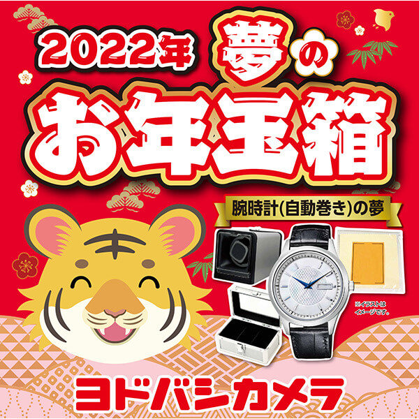 夢のお年玉箱2022 腕時計（自動巻き）の夢